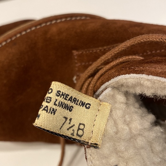 Ralph Lauren Collection Brown Franny Suede Bootie Shoes Size 7.5 - Picture 10 of 13